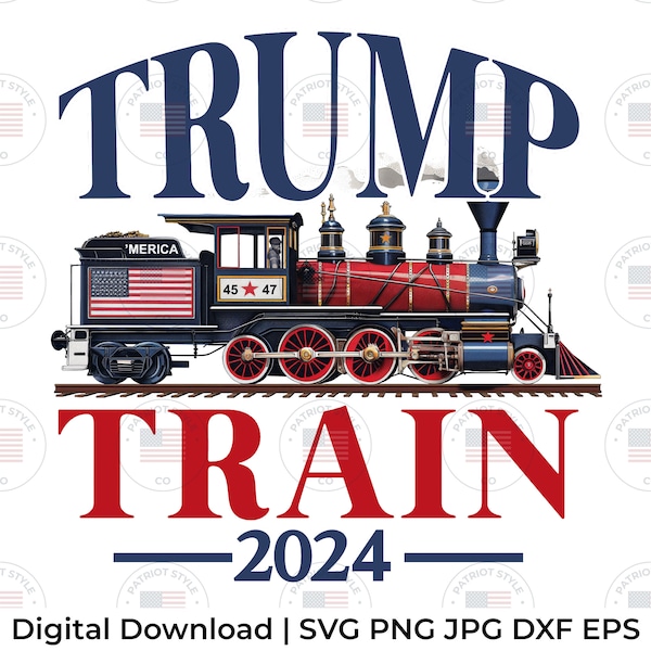 Trump Train 2025 Svg Etsy