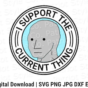 Apoyo la cosa actual svg, png, jpg, eps, dxf Diseño digital descargable estadounidense patriótico para camisetas, tazas, calcomanías y más