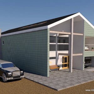 4 Bedroom Barne House (539 SQM), House Plans, Render & Walkthrough