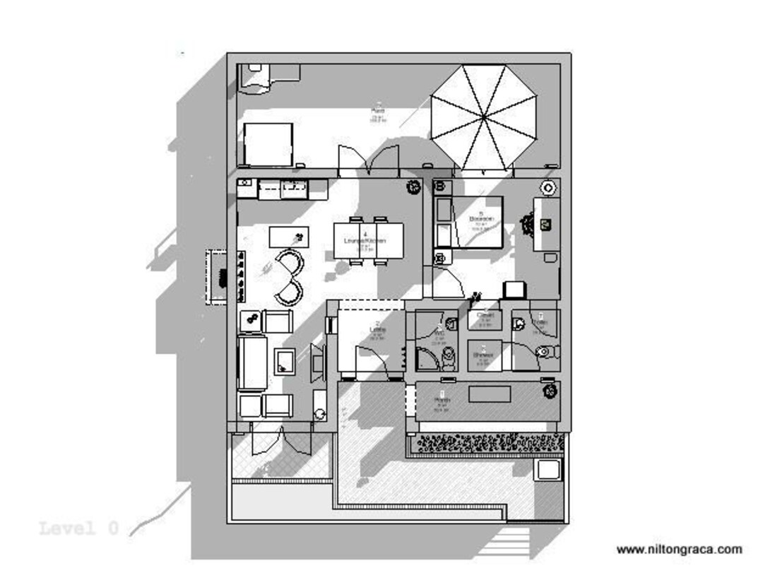 1 Bedroom House 108 SQM House Plans Render Walkthrough Etsy