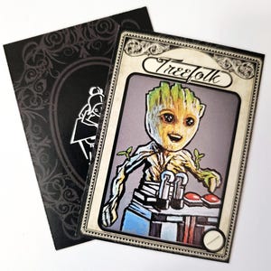 5 Treefolk Tokens for Magic the Gathering