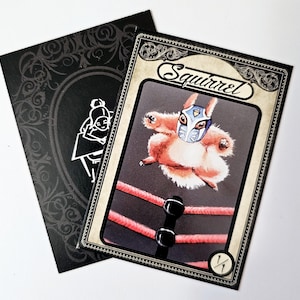 5 Squirrel 1/1 Tokens for Magic the Gathering