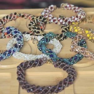 New Ildes / Iddes de Ellegua Ogun Yemaya Ochun Dos Aguas Shango Obatala Oya Santeria IFA Yoruban Bracelet Pulsera Kariocha Russian Spiral