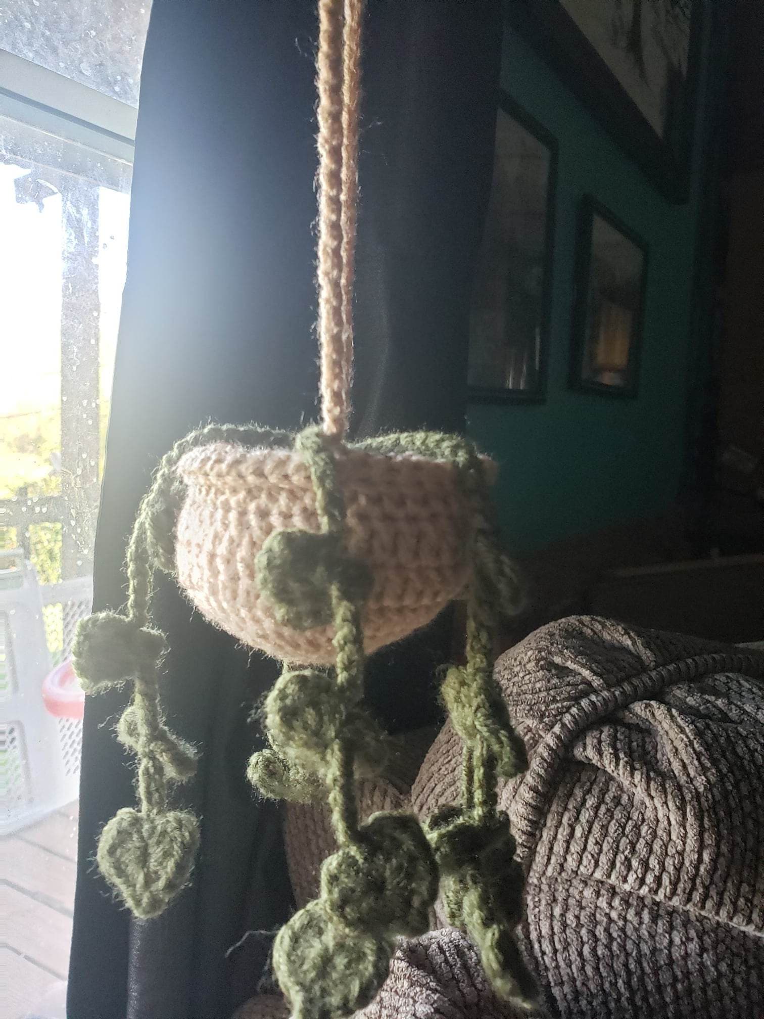 Hanging Potted Plant Crochet Pattern - Etsy