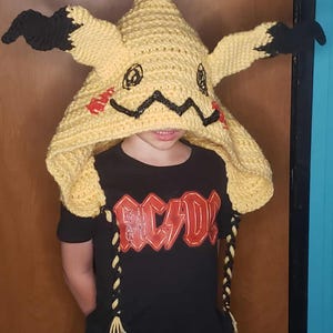 Mimikyu Hood Crochet pattern