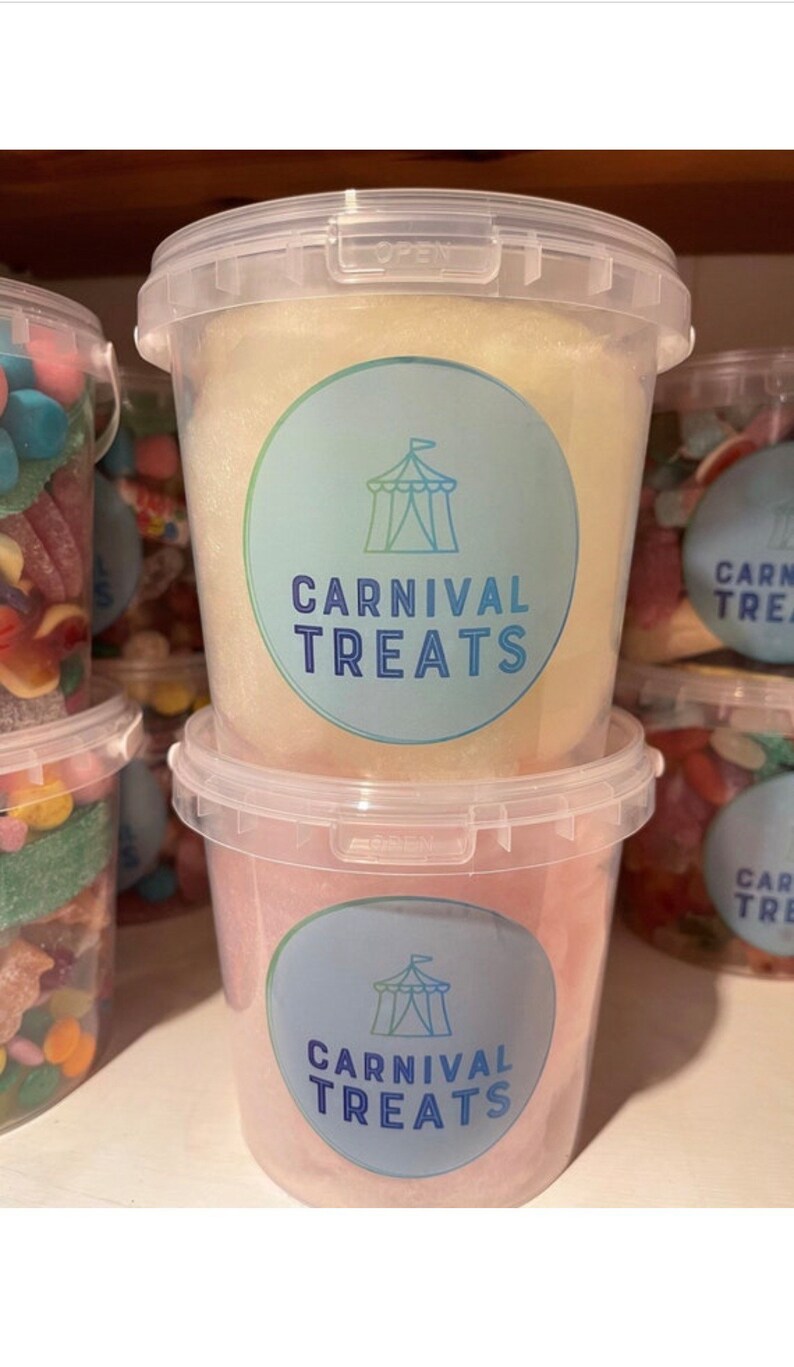 Candy Floss Bucket Etsy UK