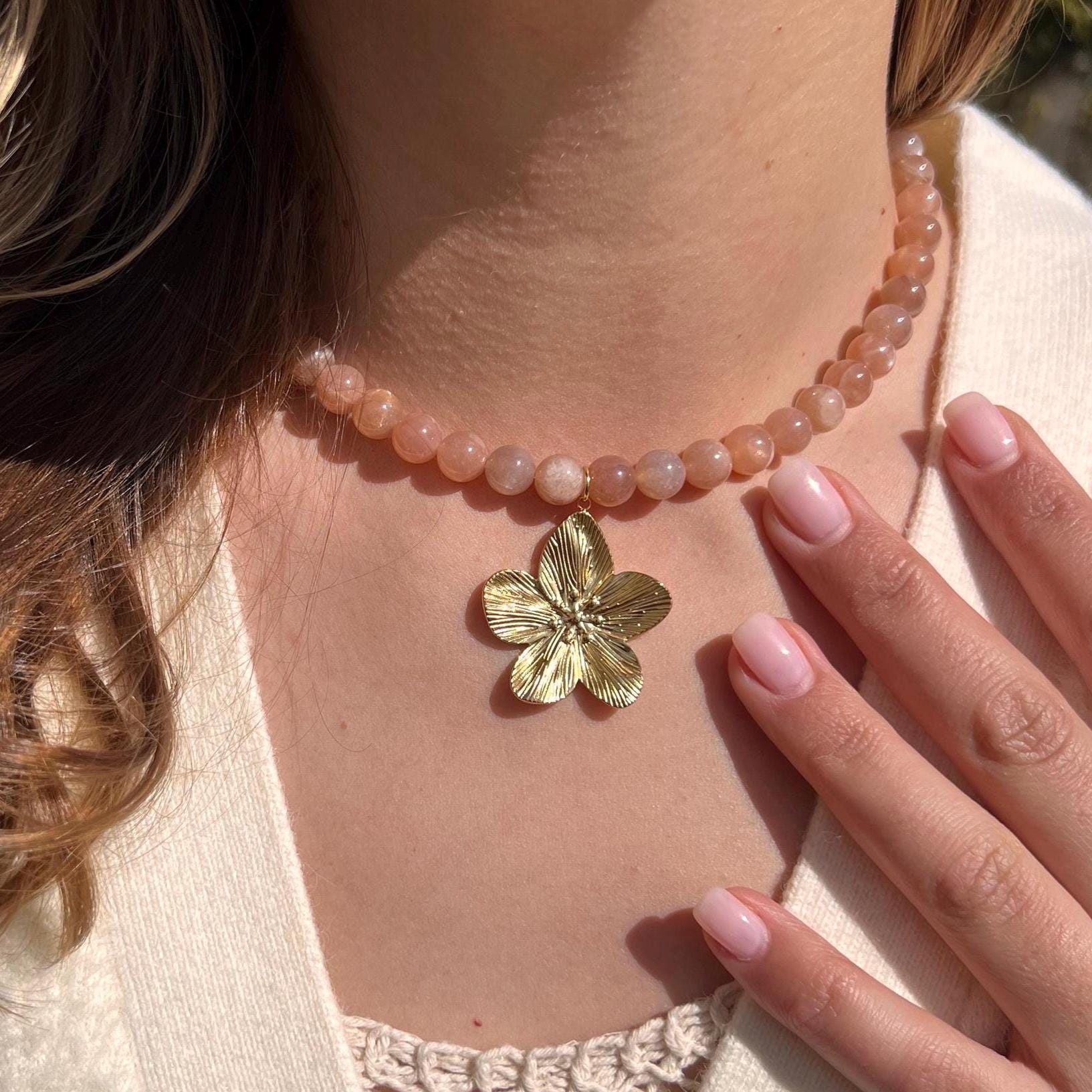 Parure De Bijoux élégante En Acier Inoxydable - Collier Et Boucles D'oreilles Soleil, Pour Tous Les Jours Et Occasions Spéciales