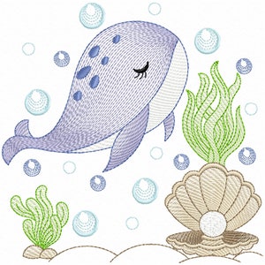 Full Embroidery Kit. Jellyfish DIY Beginner Hoop Art Craft. Adult  Anxiety/stress Relief Sea Life Ocean Gift 