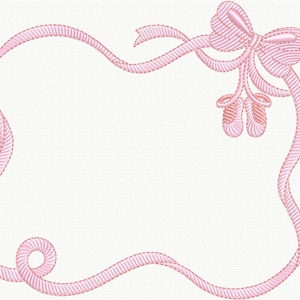 Ballerina Shoes Frame Embroidery Design: Girl Ballet Pattern (Instant Download)