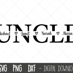 Onkel SVG, Best Uncle SVG, Onkel SVG, Onkel Plotterdatei, Onkel Plotterdatei, Onkel Plotterdatei, Onkel Plotterdatei