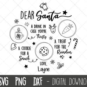 Beste Santa tray svg, Santa tray svg, Santa Cookie Tray svg, Kerstmis svg clipart, melkkoek wortel tray png, cricut silhouet gesneden bestand