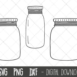 Mason jars svg, glass jar svg, glass jar clipart, glass cup svg, glass jar svg, silhouette, cricut, cut files, mason glass jar cutter files