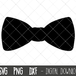 Papillon SVG, Bow Svg, Dickie Bow Tie Svg, Mans Bow Tie clipart svg, papillon png, dxf, mans bowtie cricut silhouette svg cutting file