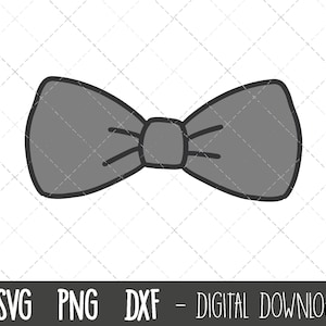 Papillon SVG, Bow Svg, Dickie Bow Tie Svg, Mans Bow Tie clipart svg, papillon png, dxf, mans bowtie cricut silhouette svg cutting file