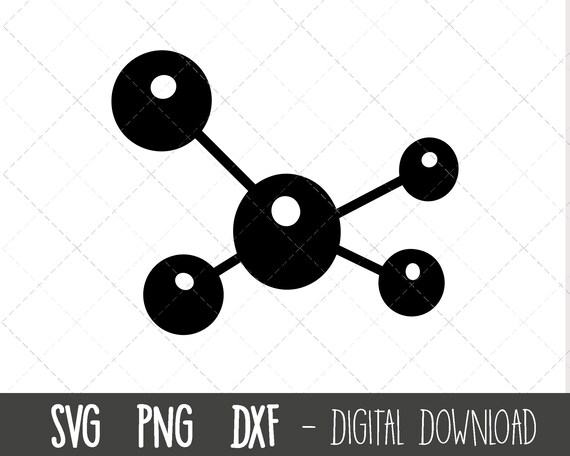 Molecule SVG Science Svg Science Clipart School Svg School - Etsy