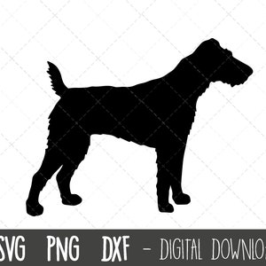 Fox Terrier svg, Hund svg, Fox Terrier Silhouette, Fox Terrier Silhouette png, Fox Terrier Clipart, Hund Haustier png, dxf, cricut Silhouette Plotterdatei