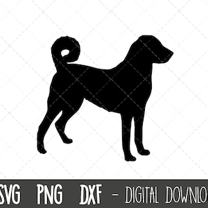 Anatolischer Schäferhund svg, Hund Svg, Anatolischer Schäferhund Silhouette Silhouette png, Schäferhund Clipart, Hund Haustier png, dxf, cricut Silhouette Plotterdatei