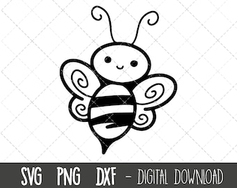 Biene SVG, Hummel svg, Honigbiene svg, Biene Clip Art, Biene Kind svg, Biene png, dxf, Honigtopf svg, Hummel Cricut Silhouette svg Schneidedatei