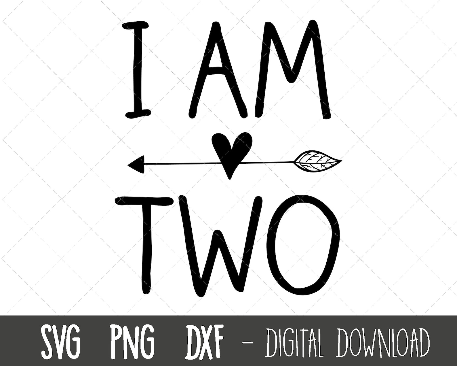 I Am Two Svg, 2nd Birthday Svg, Second Birthday Svg, Baby Onesie Svg ...