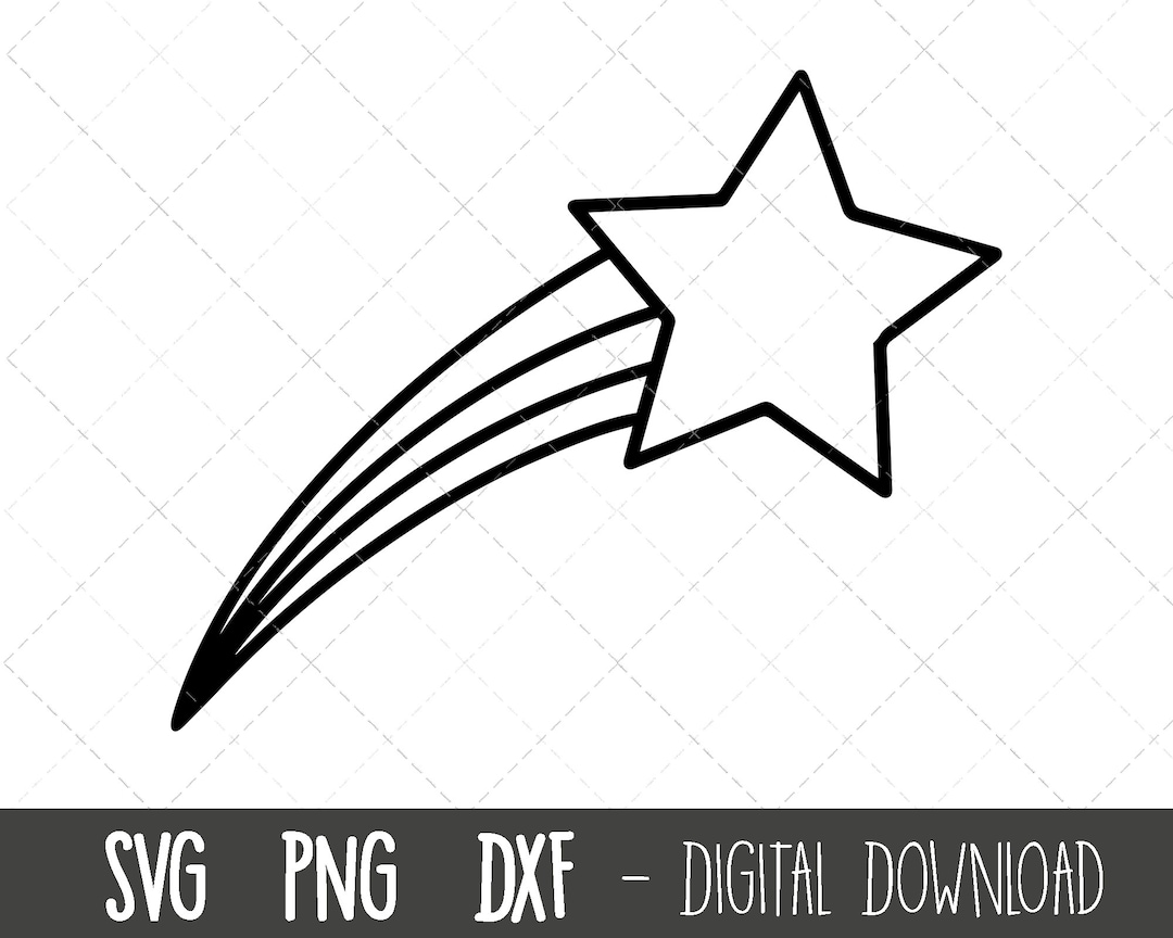Shooting Star Svg, Star Svg, Stars Svg, Shooting Star Png