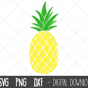 Pineapple SVG, fruit Svg, pineapple Svg cut file, pineapple clipart svg, pineapple png, dxf, pineapple cricut silhouette svg cutting file