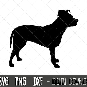 Pitbull svg, dog SVG, pitbull silhouette, pitbull outline png, terrier svg, pitbull clipart, dog pet png,dxf, cricut silhouette svg cut file