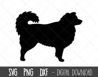 Australian Shepherd svg, dog svg, Australian Shepherd silhouette, Shepherd png, Australian dog clipart, pet png, cricut silhouette cut file