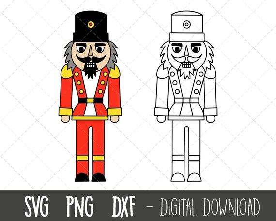Nutcracker Svg Nutcracker Clipart Nutcracker Cut File | Etsy