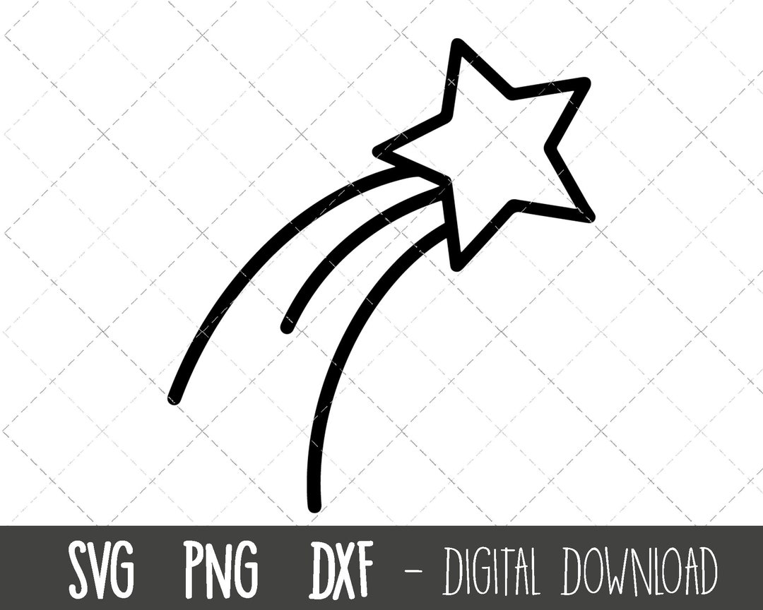 Shooting Star Svg, Star Svg, Stars Svg, Shooting Star Png