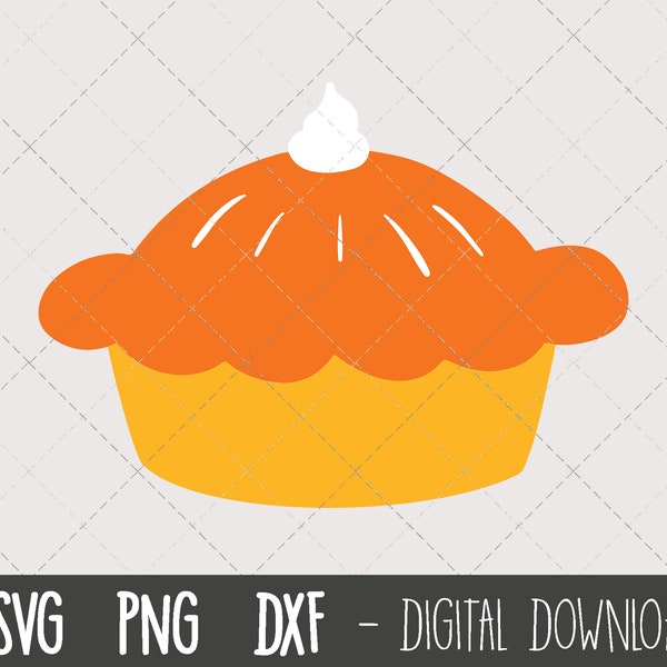 Pumpkin Pie svg, pumpkin pie slice svg, thanksgiving svg, pumpkin pie slice png, dxf, fall pumpkin pie cricut silhouette svg cutting files