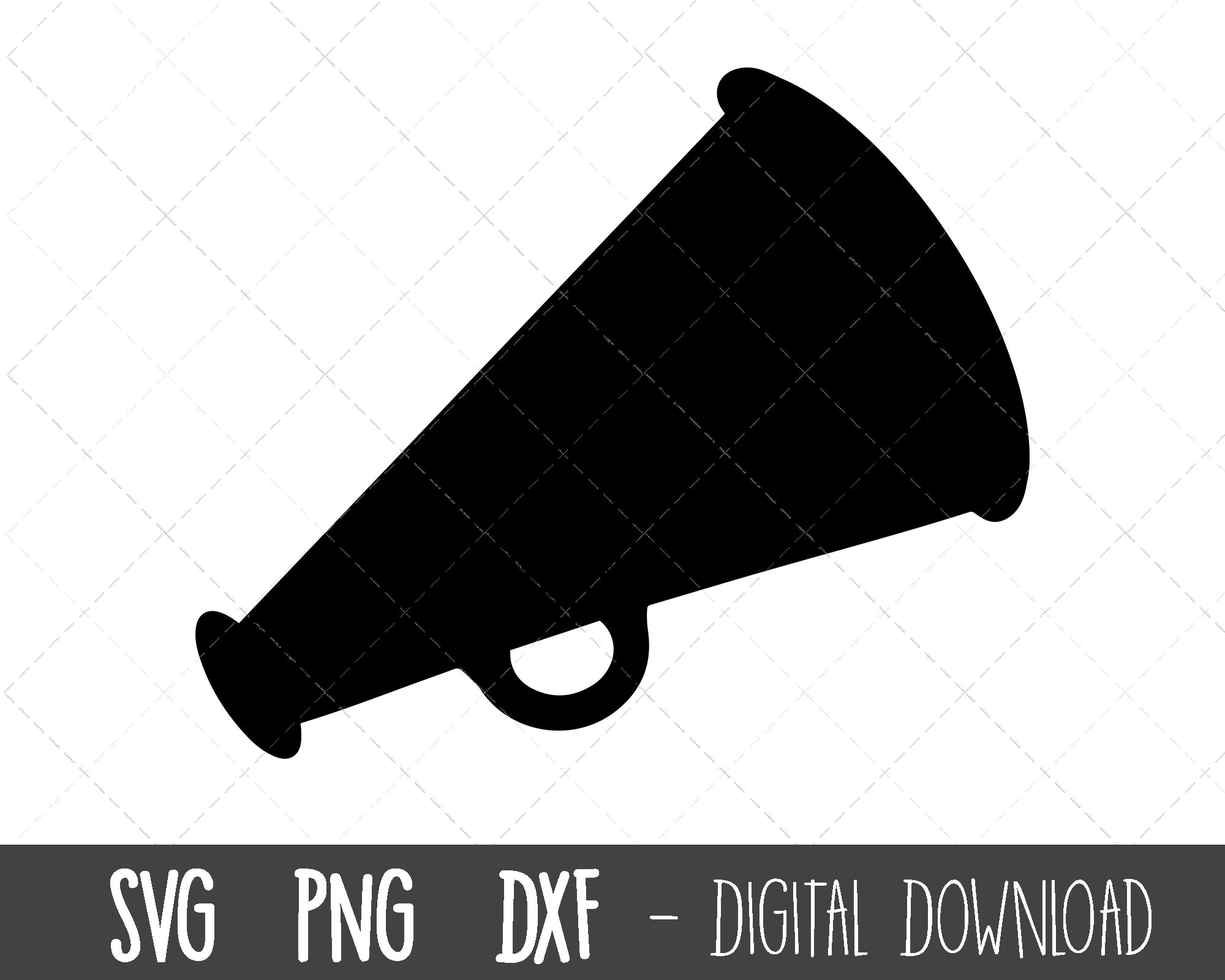 Megaphone Svg Cheerleading Svg Cheerleader Svg Cheer Svg - Etsy