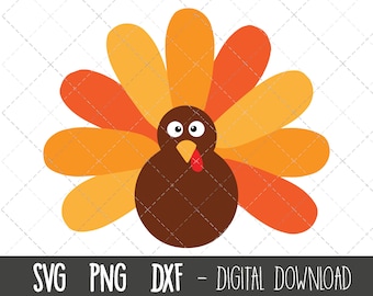 Thanksgiving turkey svg, turkey svg, gobble gobble svg, thanksgiving clipart, png, dxf, thanksgiving cricut silhouette svg cutting files
