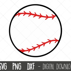 Baseball SVG, baseball clipart, baseball cut file, baseball stitches svg, sports svg, baseball png, ball cricut silhouette svg cutting file