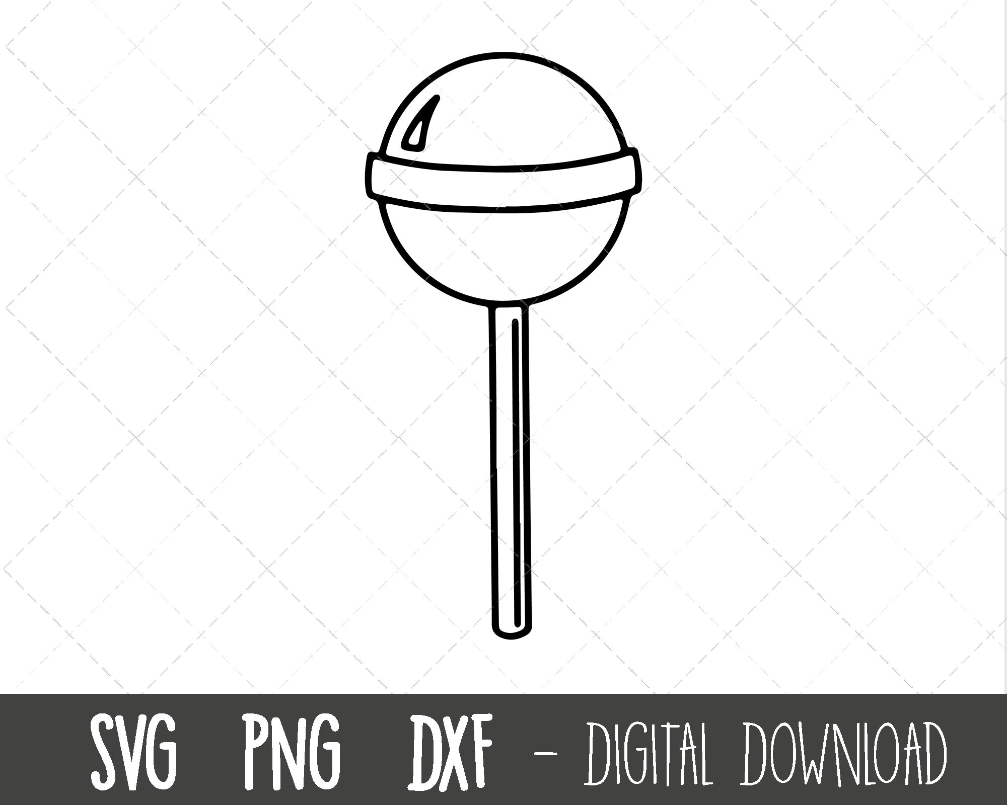 Lollipop Svg Lollipop Clipart Lollipop Cut File Lollipop - Etsy