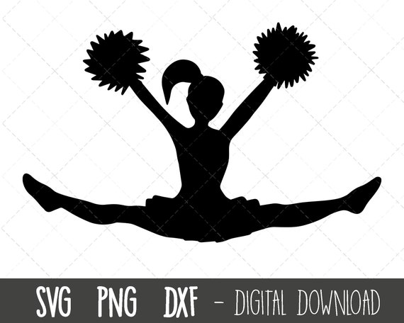 Cheerleader Svg Cheerleading Svg Cheer Svg Cheerleader | Etsy