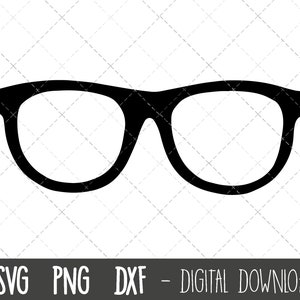 Occhiali SVG, Spectacles Svg, Occhiali clipart, occhiali silhouette svg, occhiali png, dxf, occhiali cut file, cricut silhouette svg cutting file