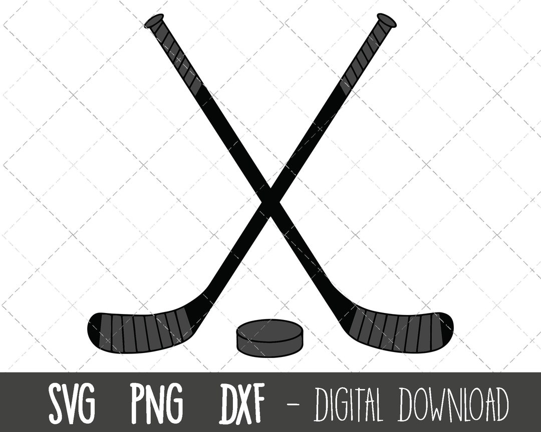 Hockey Svg, American Sports Svg, Hockey Stick Clipart, Puck Svg, Hockey