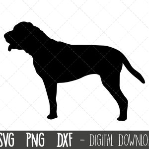 Tosa Inu svg, dog svg, Tosa Inu silhouette, Tosa Inu outline png, Tosa Inu clipart, dog pet png, dxf, Tosa cricut silhouette svg cut file