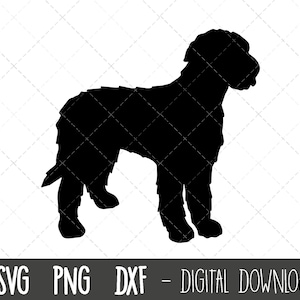 Labradoodle svg, Hund svg, Labradoodle Silhouette, Labradoodle Umriss png, Labradoodle Clipart, Hund Haustier png dxf, Cricut Silhouette geschnitten Datei