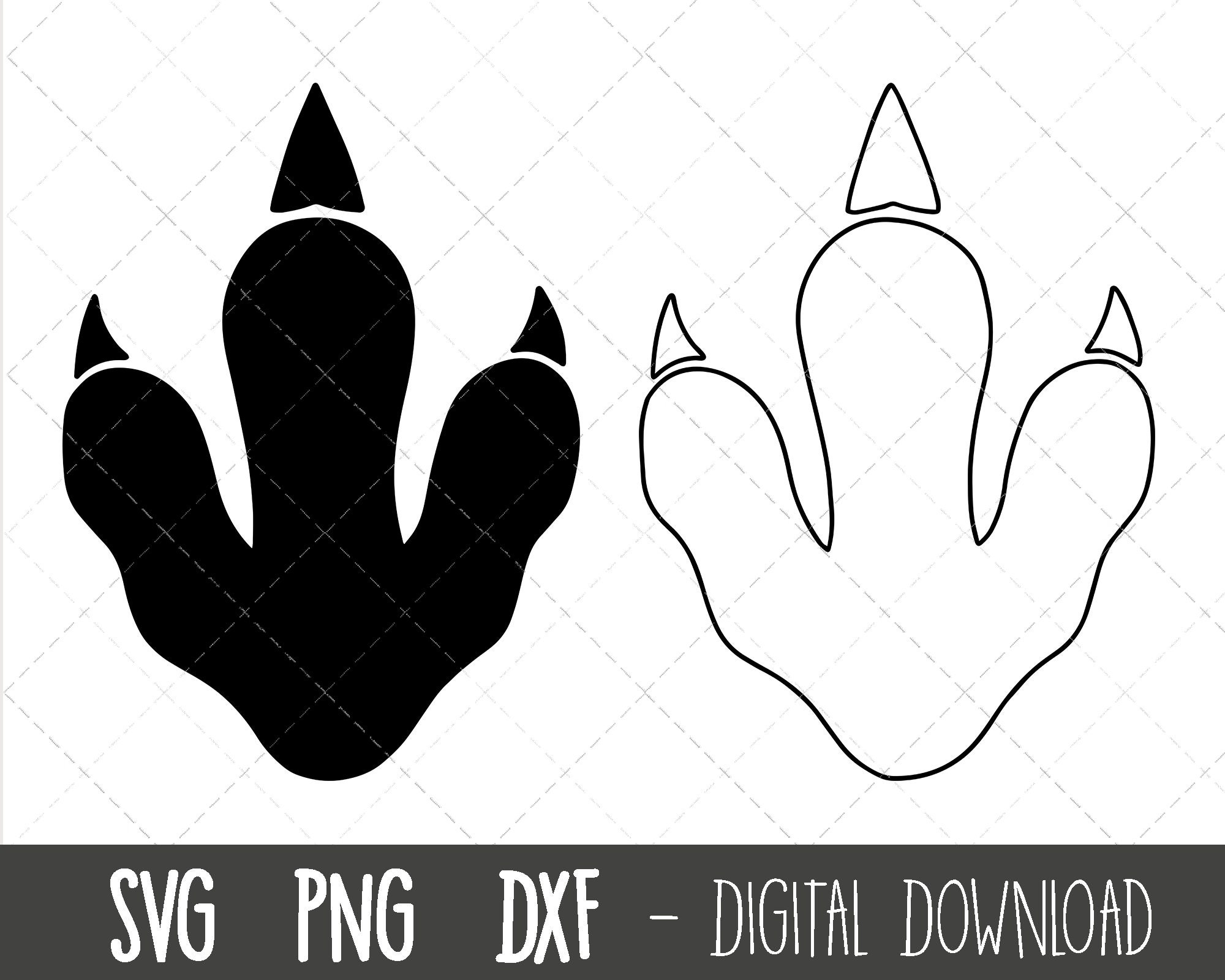 Dinosaur SVG Dinosaur Footprint Svg Bundle T-rex Svg - Etsy Australia