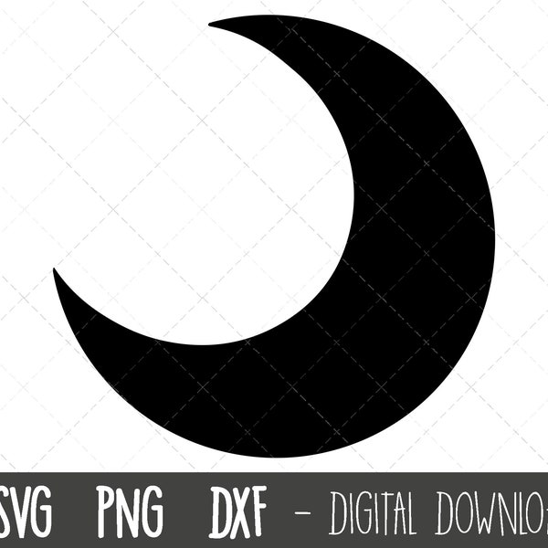 Mond svg, Halbmond svg, Halbmond svg, Mond Clipart, Mond Silhouette, Mond svg, Mond Silhouette svg, Mond svg