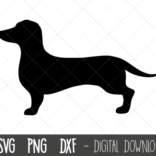 Tax svg, hund svg, tax silhuett, tax kontur png, tax clipart, hund husdjur png, dxf, Cricut silhuett svg klippfil