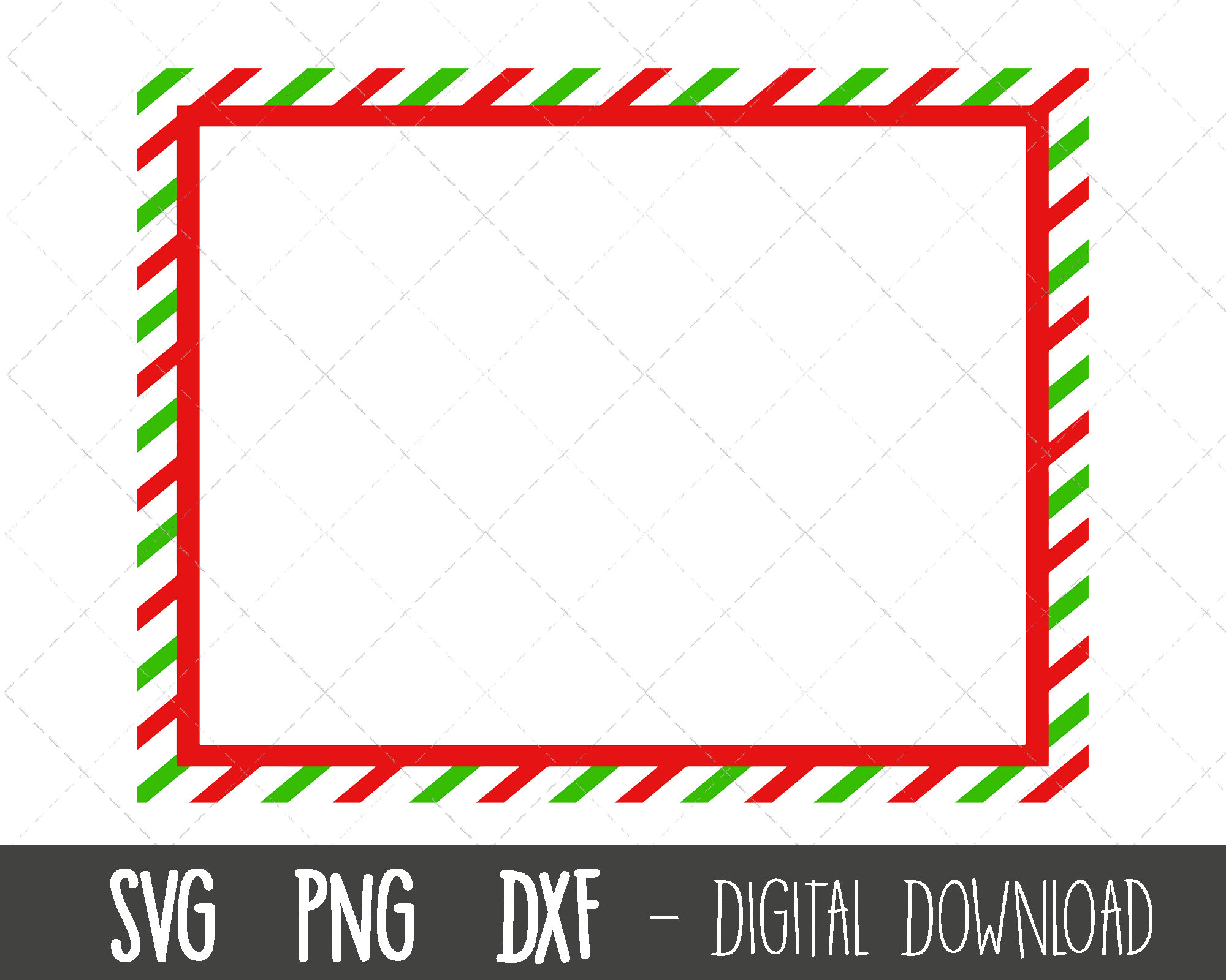 Christmas Candy Cane Border Svg Candy Cane Border Png Candy Etsy UK