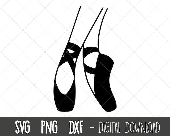 Pointe Shoes Svg Ballet Shoes Svg Ballet Slippers Svg | Etsy