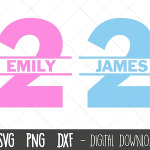 2nd birthday svg, second birthday svg, baby birthday svg, I am two svg, happy birthday svg, cricut silhouette cut file, decal, sticker,vinyl