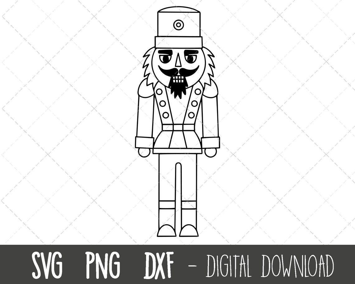 Nutcracker Svg Nutcracker Clipart Nutcracker Cut File | Etsy