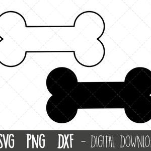 Dog Bone SVG bundle, Dog Bone outline svg, bone silhouette, Dog bone clipart, bone png, bone clipart, dog bone cricut silhouette cut file