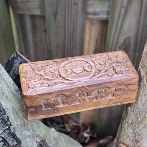 Triple Moon houten kist - klein