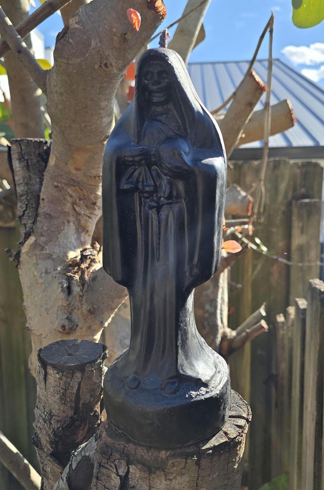 Santa Muerte Ritual Candle Etsy