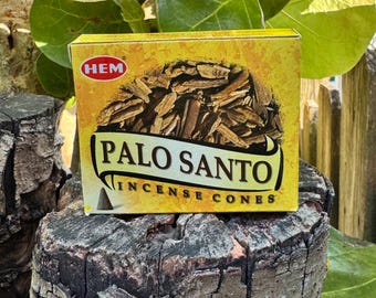 Conos de incienso de Palo Santo